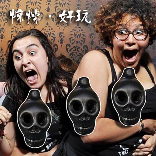 阿兹特克哨嚎叫骷髅死亡之哨太阳神地狱风神哨陶笛酷炫解压好玩