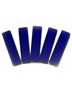 QB5 蓝色滤光片 420nm 带通滤光片 光学蓝色玻璃滤波片 35*9*2mm
