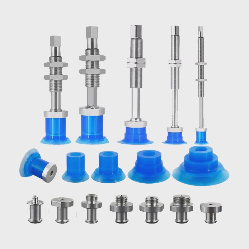 ZP3P-PTSF系列 开袋真空吸盘薄膜袋专用吸盘带缓冲带X螺牙款机械