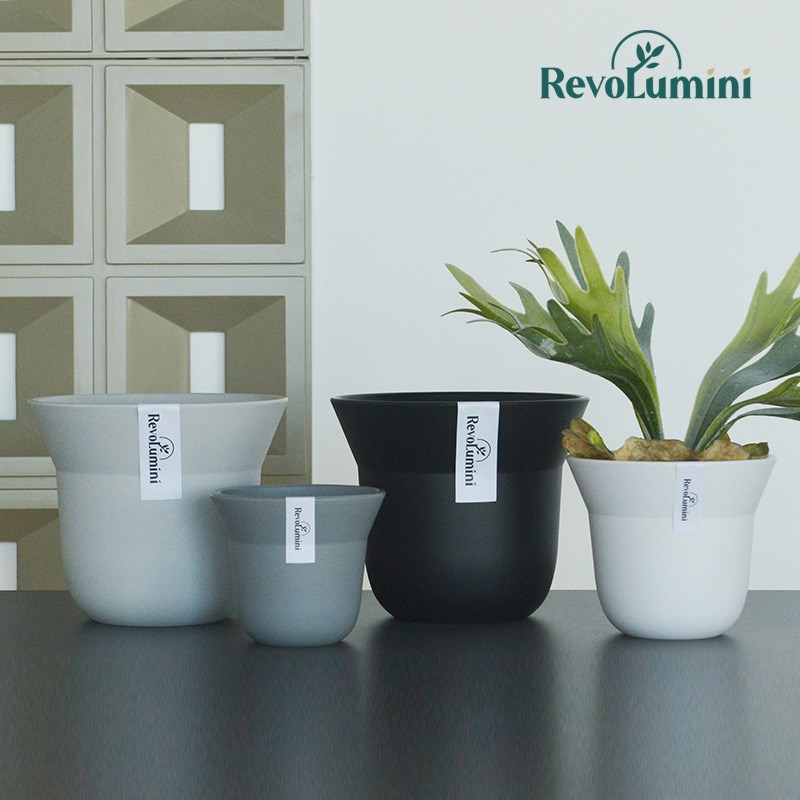 塑料花盆龙舌兰块根极简纯色黑胶热植盆阳L台绿鹅秋海棠大多肉老