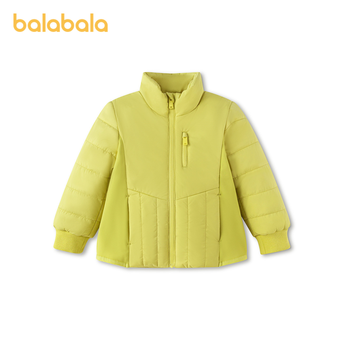 巴拉巴拉balaOne棉服纯色立领衣