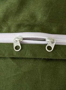 军绿色床用纯棉被套单件单人宿舍值班室被罩150x200支持加大定制