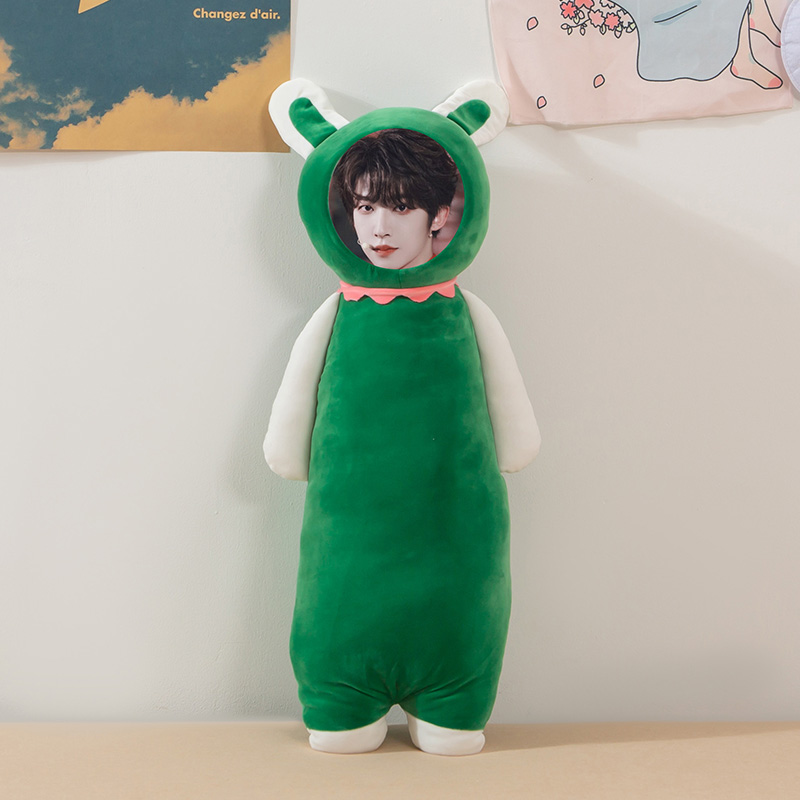 人偶娃娃玩偶睡觉抱diy定制人脸公仔可印照片情侣人形抱枕送男友