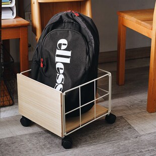 很随意。一宅可折叠多用途万向轮简约家用铁艺收纳筐衣物盆栽玩具