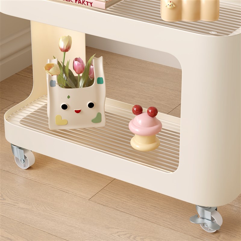 极窄床头柜替代品小型迷你超窄夹缝置物架卧室床边柜子床头小边几