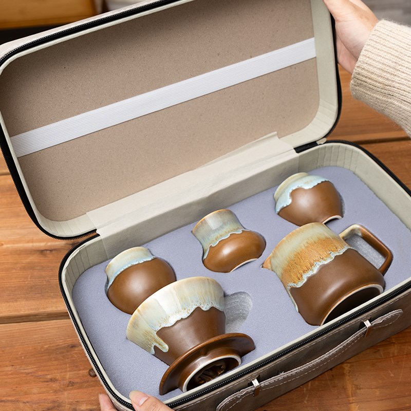 V60手冲咖啡滤杯陶瓷过滤风味品鉴咖啡杯家用手冲咖啡壶套装礼盒