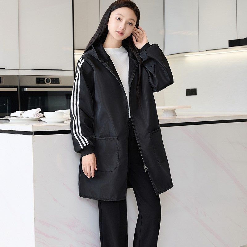 罩衣大人女冬季加绒加厚2024新款网红防脏防水防油厨房围裙工作服,家庭/个人清洁工具,围裙,淘宝优惠券,粉丝福利购,淘宝优惠卷