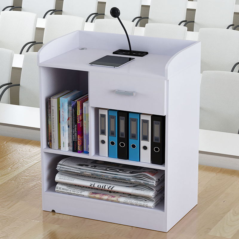 讲台老师讲桌多媒体演讲台迎宾台学校教室教师讲台桌