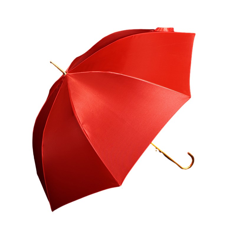 结婚伞新娘伞中式婚礼出嫁伞女方陪嫁红伞结婚用大红色伞婚庆用品