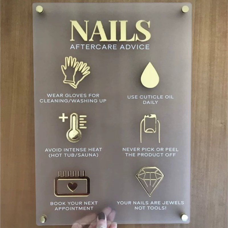 亚克力展示牌金色标识摆台婚礼邀请店铺会议装饰