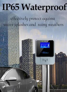 国标K家用220V壁挂式交流充电源桩能电动汽车通905新用7W32A