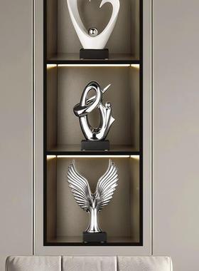 轻奢户玄关酒柜摆件家居饰品客厅餐柜陶瓷摆设入电柜73032470雄视