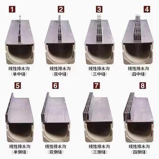 复合树脂性排排水广槽成品排沟水见描述型缝隙式水沟槽厨房场排水
