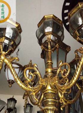 欧仿古11170沙铝铸庭院灯压铸铝林景式观灯中式园景区异形户外造