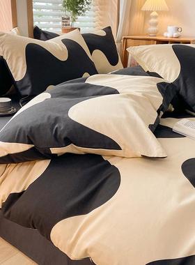 P66FJ9569被D1004四套简约床上用件品套床单人学生宿三件套舍床笠