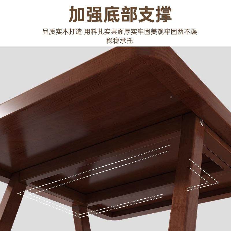 CZ0077实木茶桌阳台茶几编小桌子小户型精致家用茶台谈会客藤桌洽