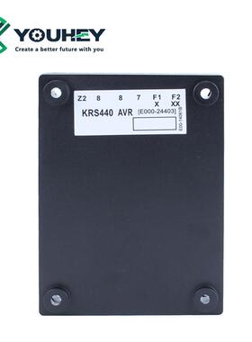 KRS40无刷发电KRS440AVR稳机压器4欠节频保护调器调压板