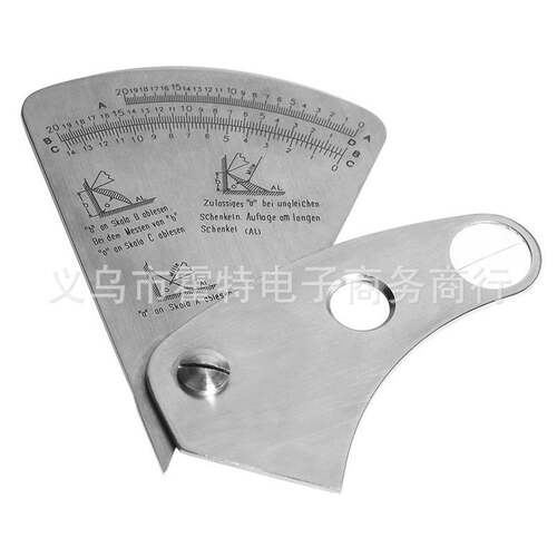 HUOTO  扇形尺 焊缝 量规 Seltor weld gauge 焊缝规