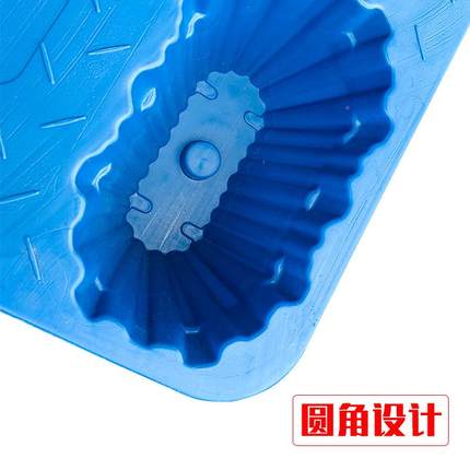 吹世库塑九脚托平板叉车用塑料塑胶卡板仓库防OSB潮物吹流垫塑托