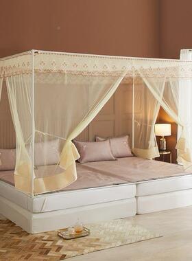 防摔外穿杆F77JJT77粗拉年链蚊帐加烤漆支架大小蚊拼接床床笠款帐