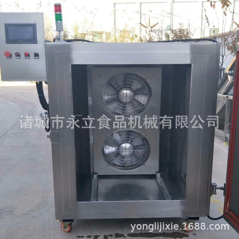 小型面制品柜式冷冻机液氮单冻柜鳕鱼速冻机低温快速制冷设备