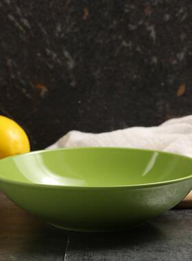 美式色简约风格面碗沙拉碗干面碗拌面汤碗碗意面碗釉美欧流MZQ行