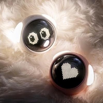 可爱表PDD10247情钟学宿舍儿童女孩充电控夜灯贪闹睡声起床生时钟