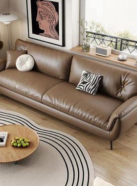 直排发皮发意ZMN式猫沙沙发简约现代爪新款客厅2025沙出租房小户