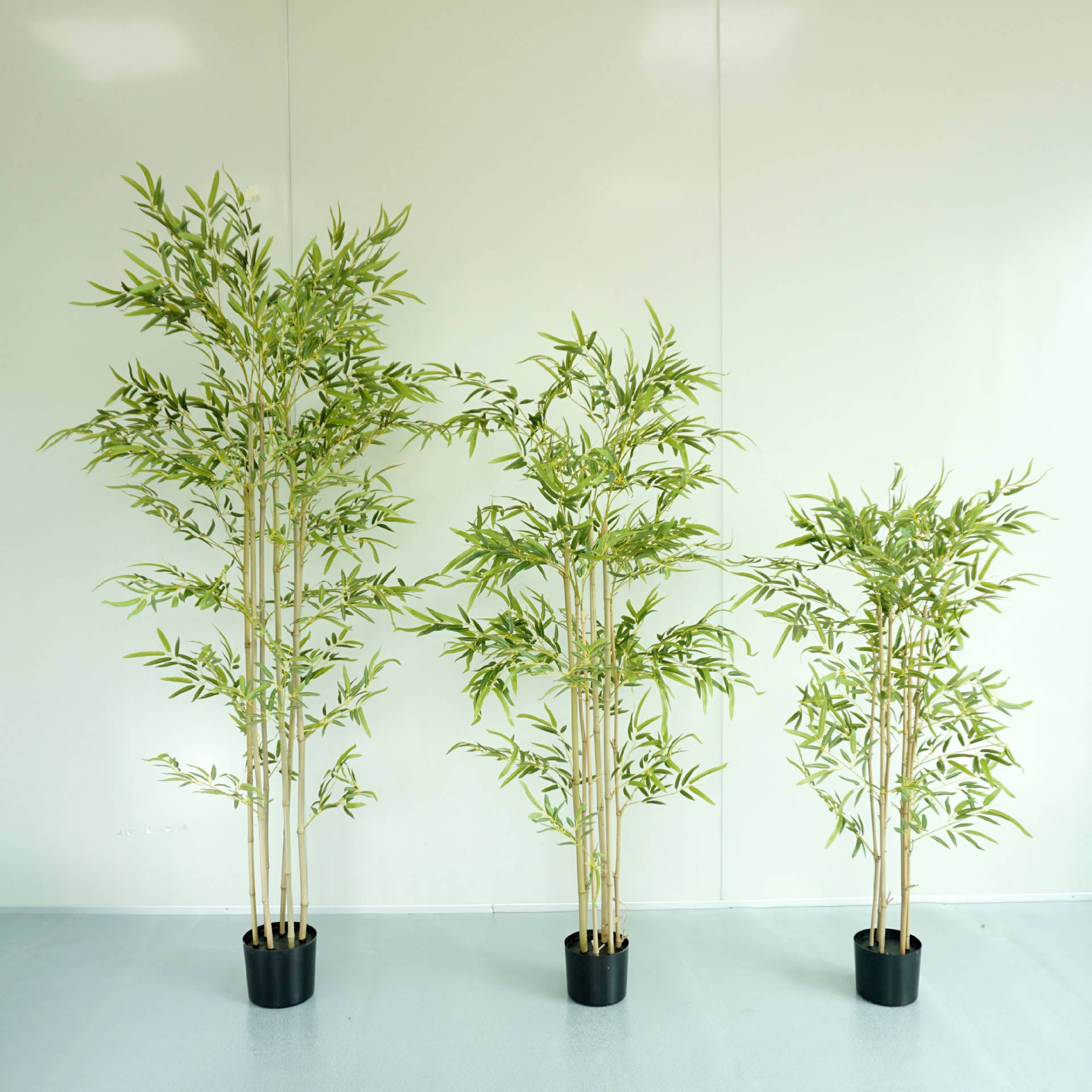 仿真竹子假竹子细水竹毛竹室内装饰绿植盆景盆栽造景植物手感竹叶