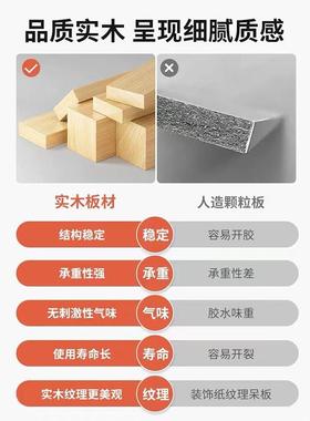 ?全带实木书SMSG1117储柜组家用客厅松木自由合格子柜落地书架腿