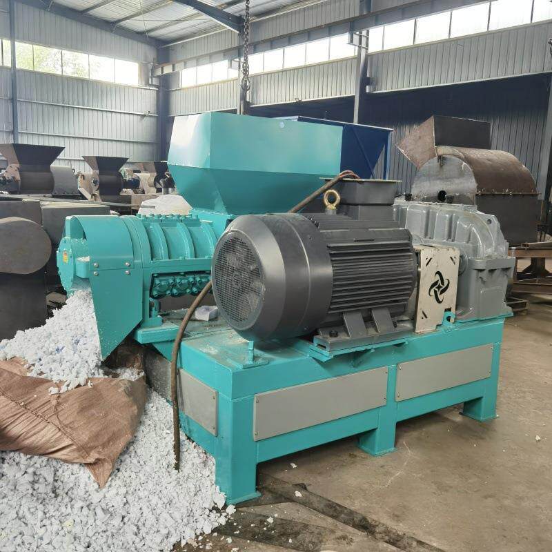 多功能pp螺旋粉碎机编织袋打包袋撕碎机无纺布涤纶布螺旋粉碎机