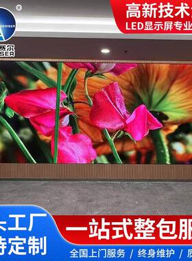 L咨询E屏D高清性室内大幕P1.86小间距全彩led显示柔屏电子广告大