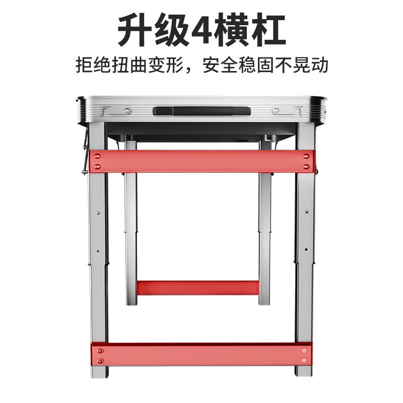叠桌子外摆摊小桌子长可折叠餐桌FKI简易便携式桌椅户折出摊方形