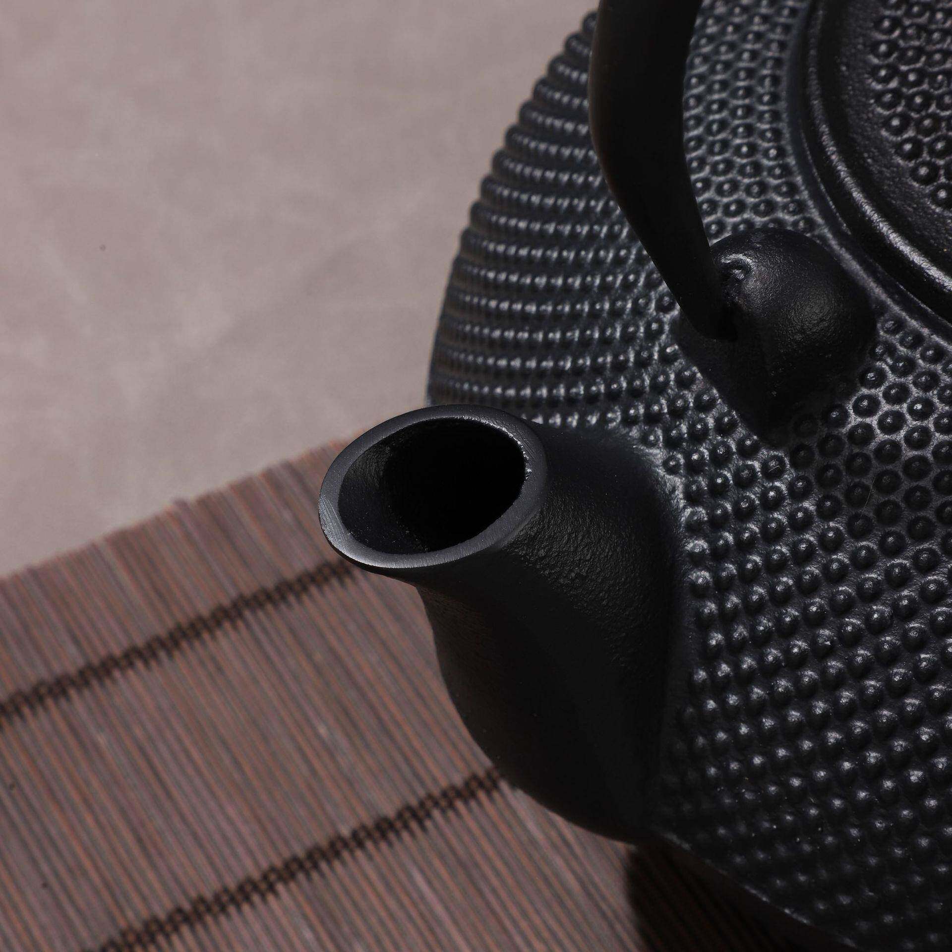 小日丁壶铸铁茶壶家用煮茶铁艺茶壶式烧水泡茶老铸铁铁壶壶茶咨询