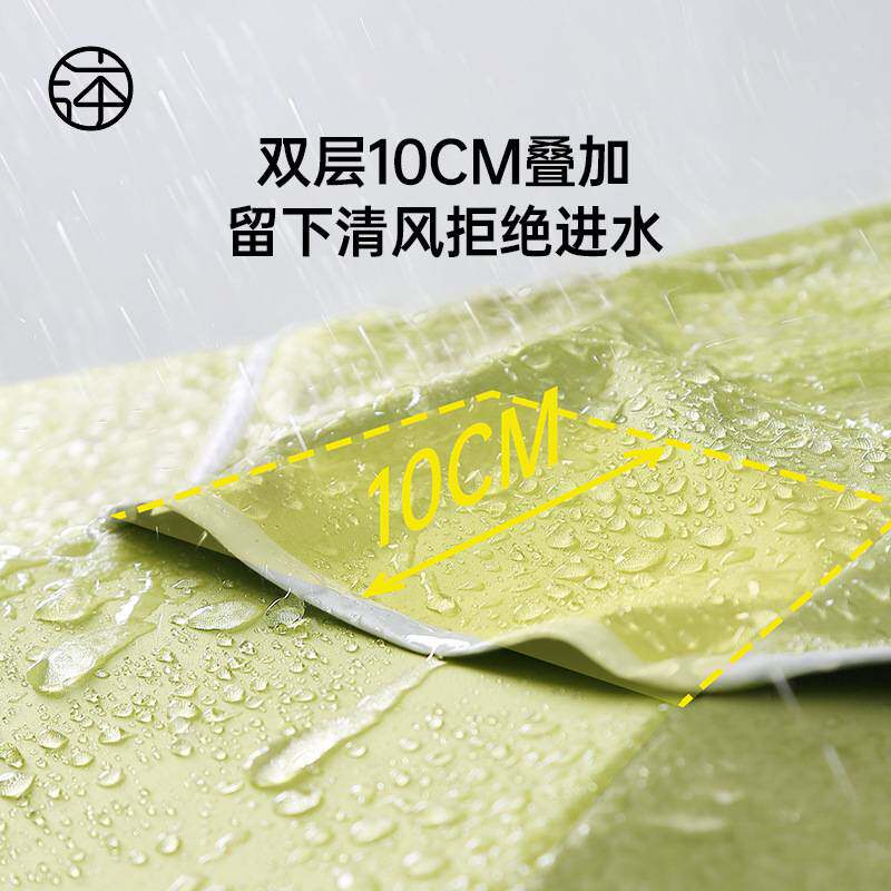 双层透气沐彩大雨伞摆摊出摊遮阳太阳伞户外露营便携防晒防风防雨