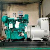 200KW船轮用柴油发电机组船货船10KW2150KW潍550kva30用0千瓦船用