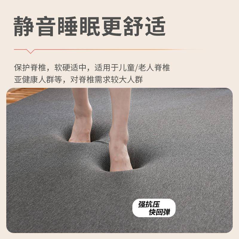 针织绵拆床垫床AHB可卸海绵凝胶床垫家用租海房记忆棉软垫宿舍海