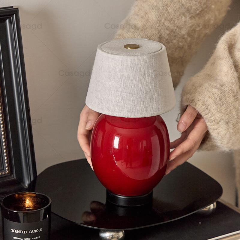中古古风氛围夜台灯光复简约LED灯主卧室头床台灯轻CASA-T11奢装
