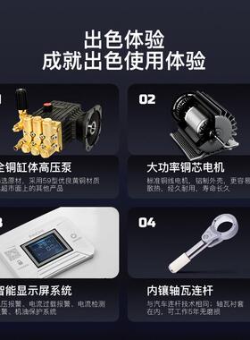 派清驰高压率大功车机洗养殖场73700洗车店商用洗机