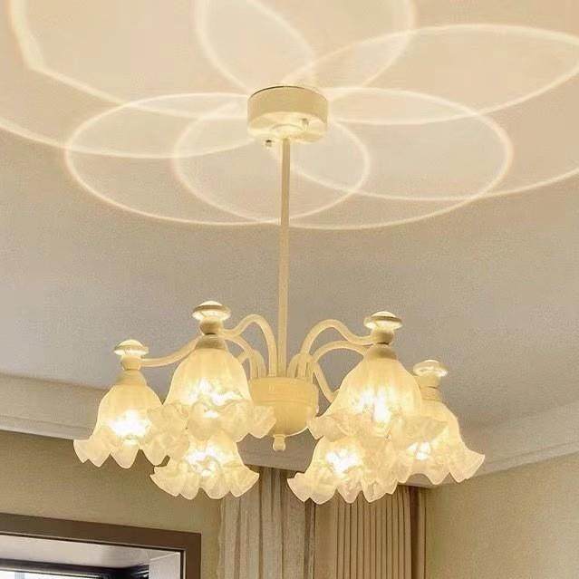 法朵式复古花网红氛围玻璃客厅奶大气餐厅书房卧室灯具509油灯风,家装灯饰光源,智能吊灯,淘宝优惠券,粉丝福利购,淘宝优惠卷