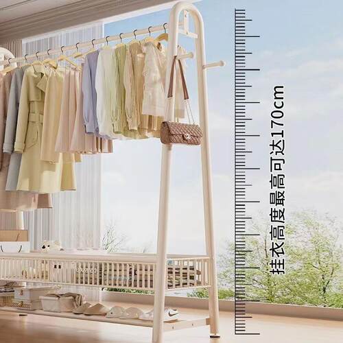 简易衣柜用家落地挂架宿舍UXS衣衣帽架子卧子室衣服收纳柜阳台晒