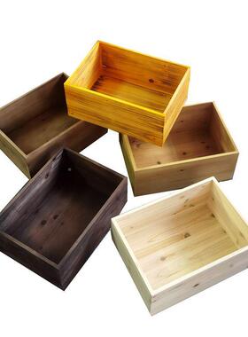 箱复33古木箱装实饰超市堆头木木箱定制框陈列盒收纳木箱水果展