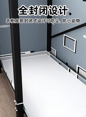 衣柜家用卧室免安装折叠简易TOG布衣耐柜出租房用全架钢结衣实用