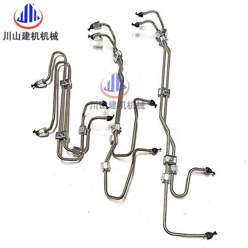 挖掘管机E345B/E375N/E34柴6油管油FUP泵油喷油器0嘴高压油管配件
