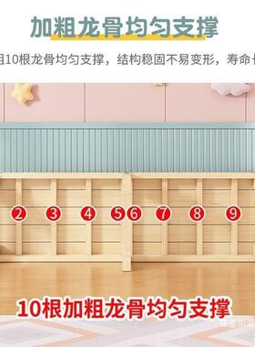 折叠加宽床拼接床边床家用婴儿加宽人儿童床床人KEM午休双床成床