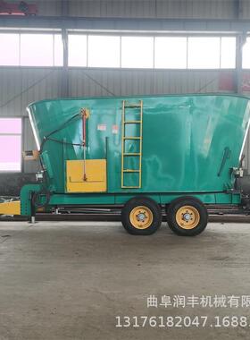 立式1草6立方tmr搅机稻草粉碎粮食混YGF合拌机动自称重草料搅机