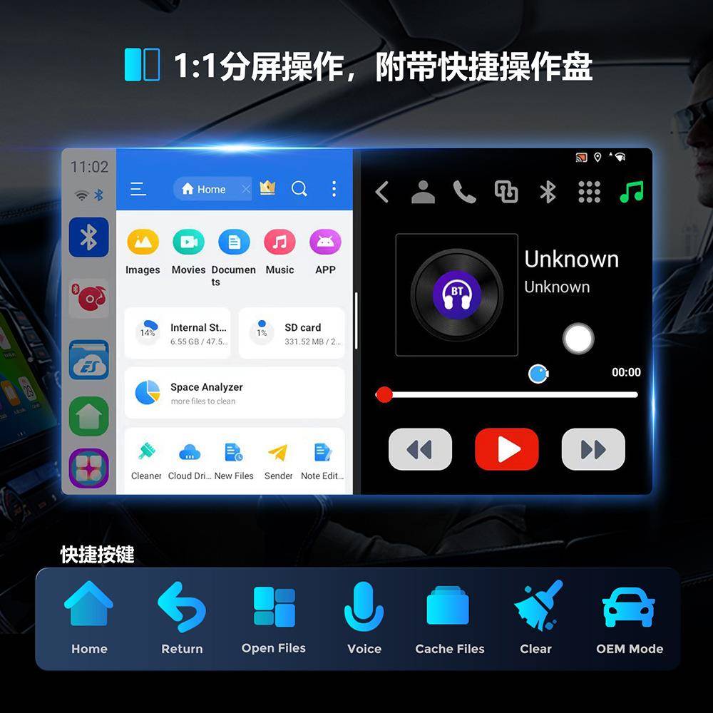 ZETEHC高通SMD660无线caSrplay转接器HDMI84267输出车载智能安卓