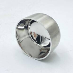 316EP不锈钢椭圆式电解抛光封头管L自动焊洁管帽净焊接圆子封堵头