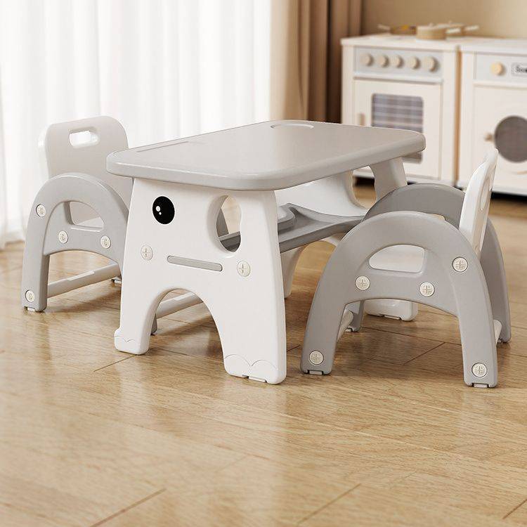 儿童桌椅套装幼儿园学习小孩写字桌子家用吃饭写作业宝宝长方书桌