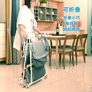 篮婴儿床刚出生拼接大床多功能739儿摇床可移动宝宝床升床级童款